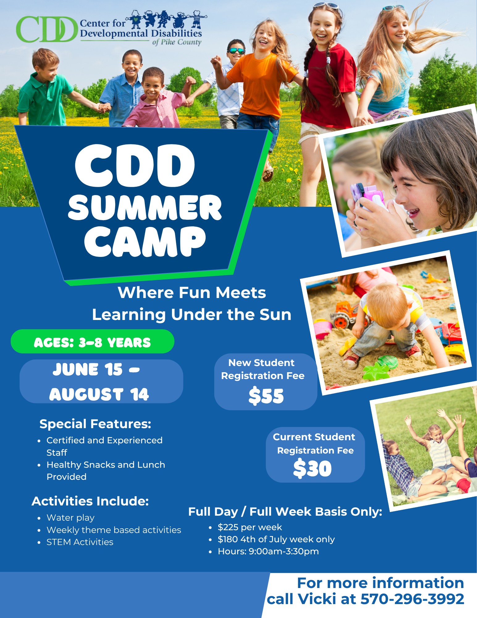 CDD Summer Camp Flyer